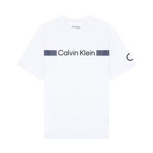 Load image into Gallery viewer, Calvin Klein Chest Stripe Graphic Tee