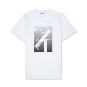 Calvin Klein Short Sleeve Pixel Ombre Monogram T-Shirt