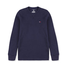 Load image into Gallery viewer, Tommy Hilfiger Thermal Long Sleeve Crew Neck Tee