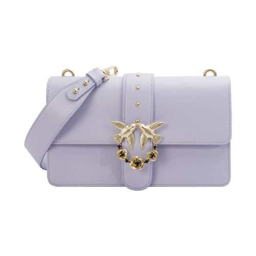 PINKO SS19 LOVE BAG IN LEATHER WITH JEWELRYS